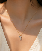 Woula Mini Heart Diamond Necklace