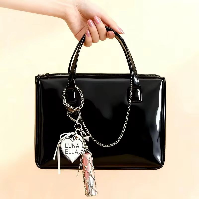 Soft Girlie Lipstick Holder Keychain