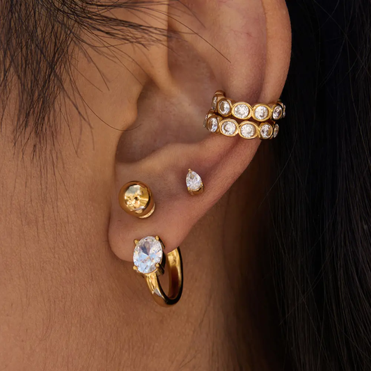 Diecy Ball Diamond Earring