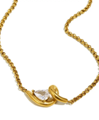 Hosana Drop Diamond Twisted Necklace