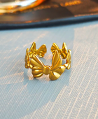 Bow Gold Ring