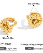 Fuzi Sunflower Earcuffs