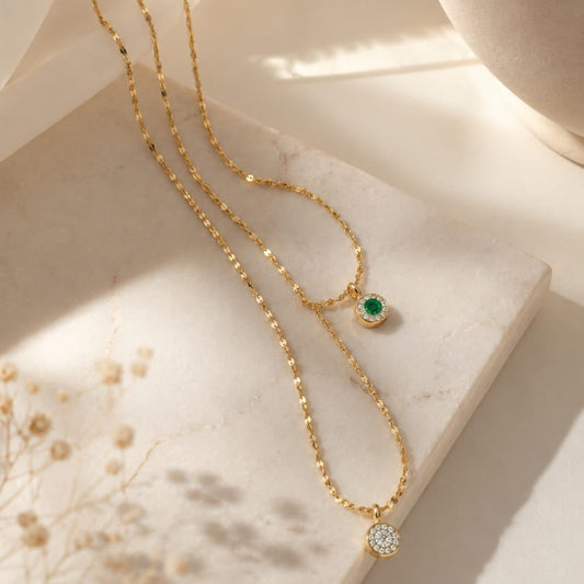 Nira Dainty Diamond Necklace