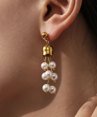 Growing  Pearl Jhumar Earrings