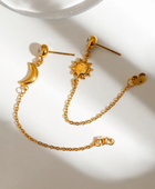 Mooni Sun Long Pretty Earrings