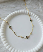 Rosy Dainty Charm Tulip Necklaces