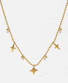 Patrica Charm Diamond Necklace
