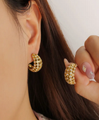 Ellavi Moon Diamond Earrings