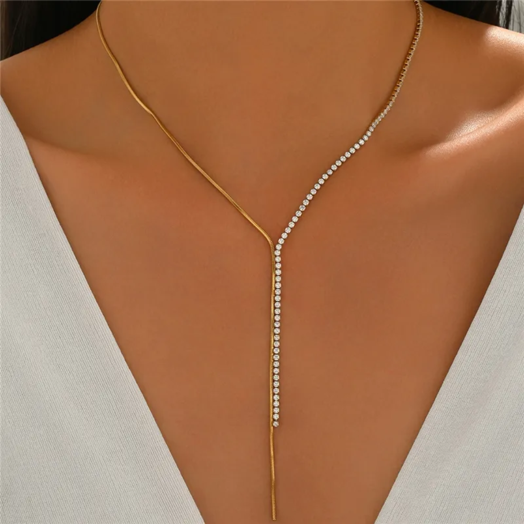 Whimsci Long Diamond Necklace✨