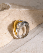 Romie Dual Colour Statement Ring
