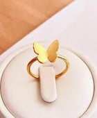 Rubie Butterfly Gold Ring✨