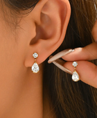 Oshi Drop Diamond Studs