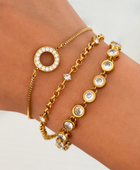Starlink Diamond Gold Bracelet