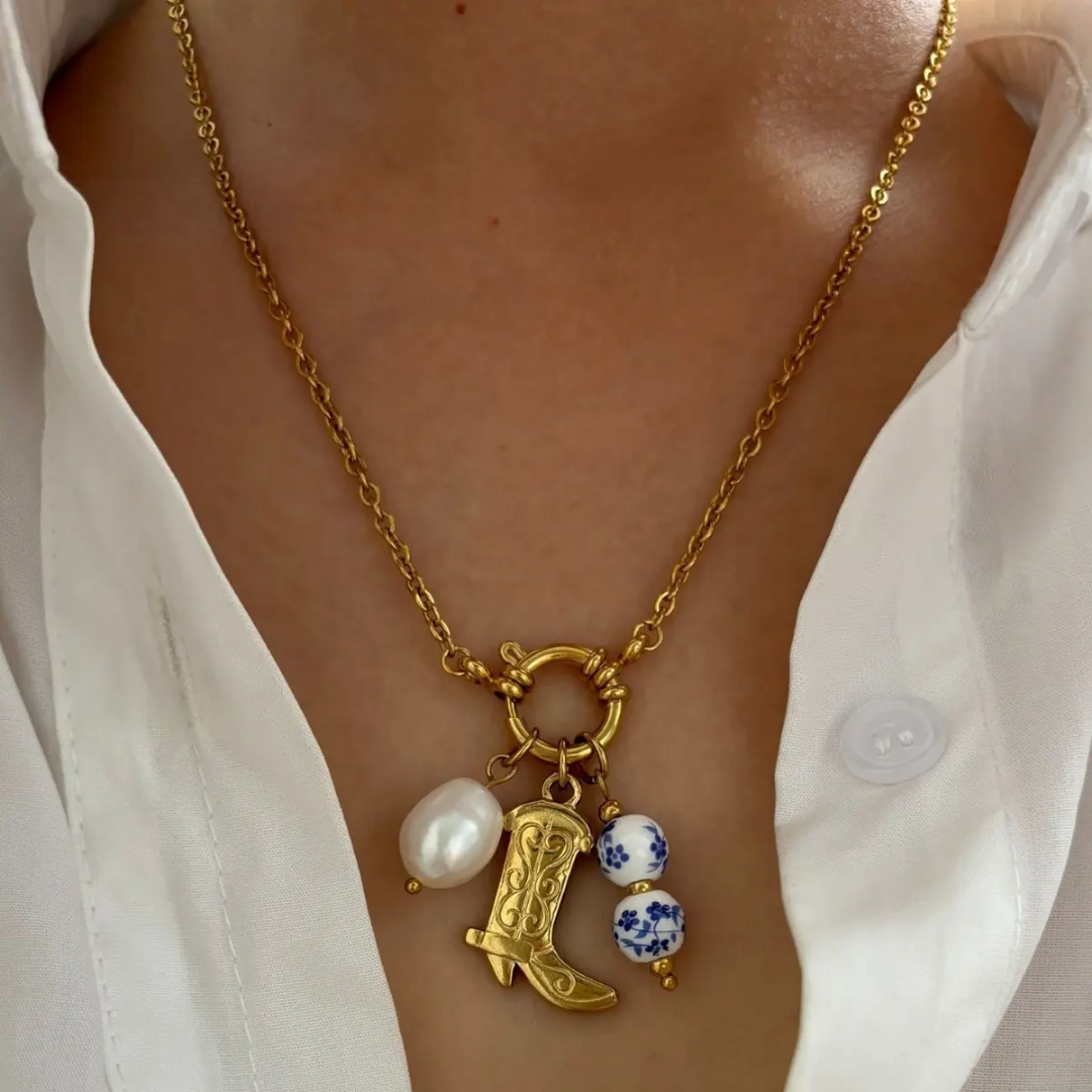 Booty Boo Charm Necklace✨