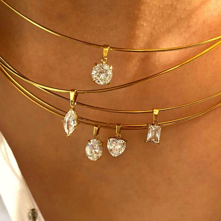 Hasli Diamond Chokers