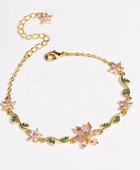 Penelpii Pink Flower Bracelet