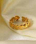 Julie Heart Gold Ring
