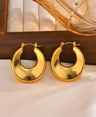Fanah Curvy Bold Hoops✨