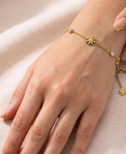 Blooming Flower Gold Bracelet