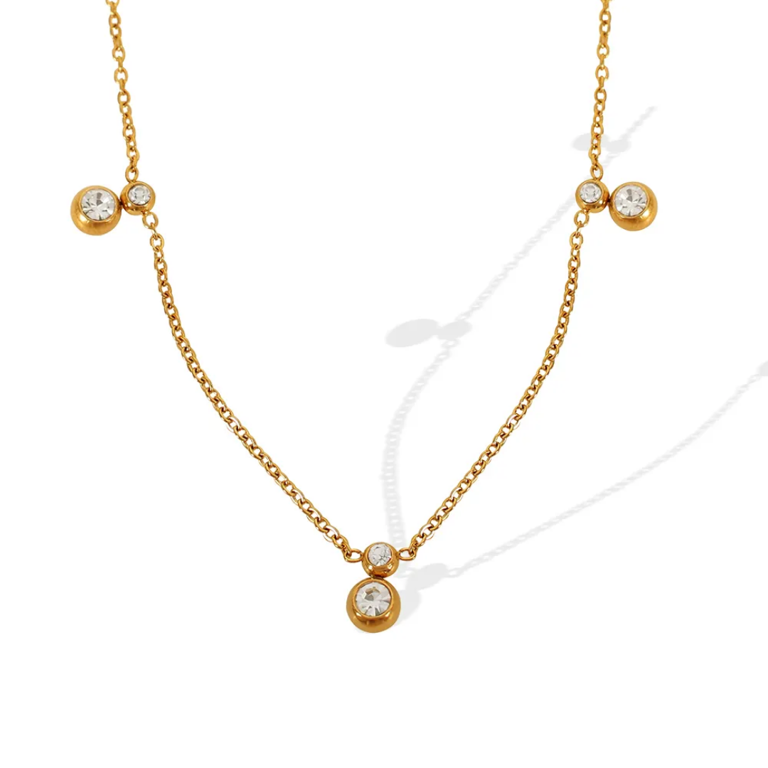 Miana Dainty Diamonds Necklace❤️