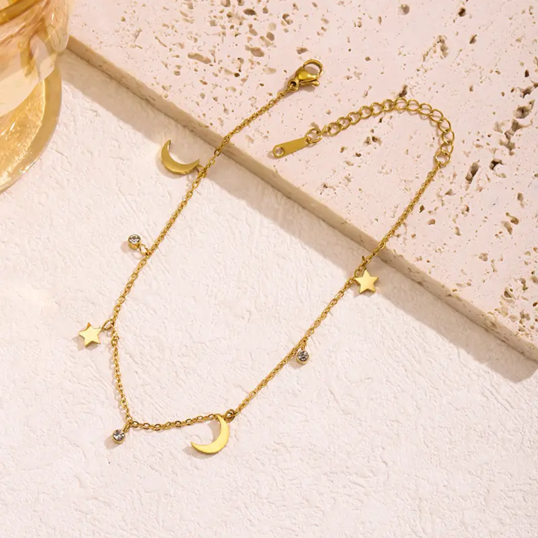 Dreami Moon Star Anklet