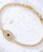 Bluestone Evil Eye Tennis Bracelet