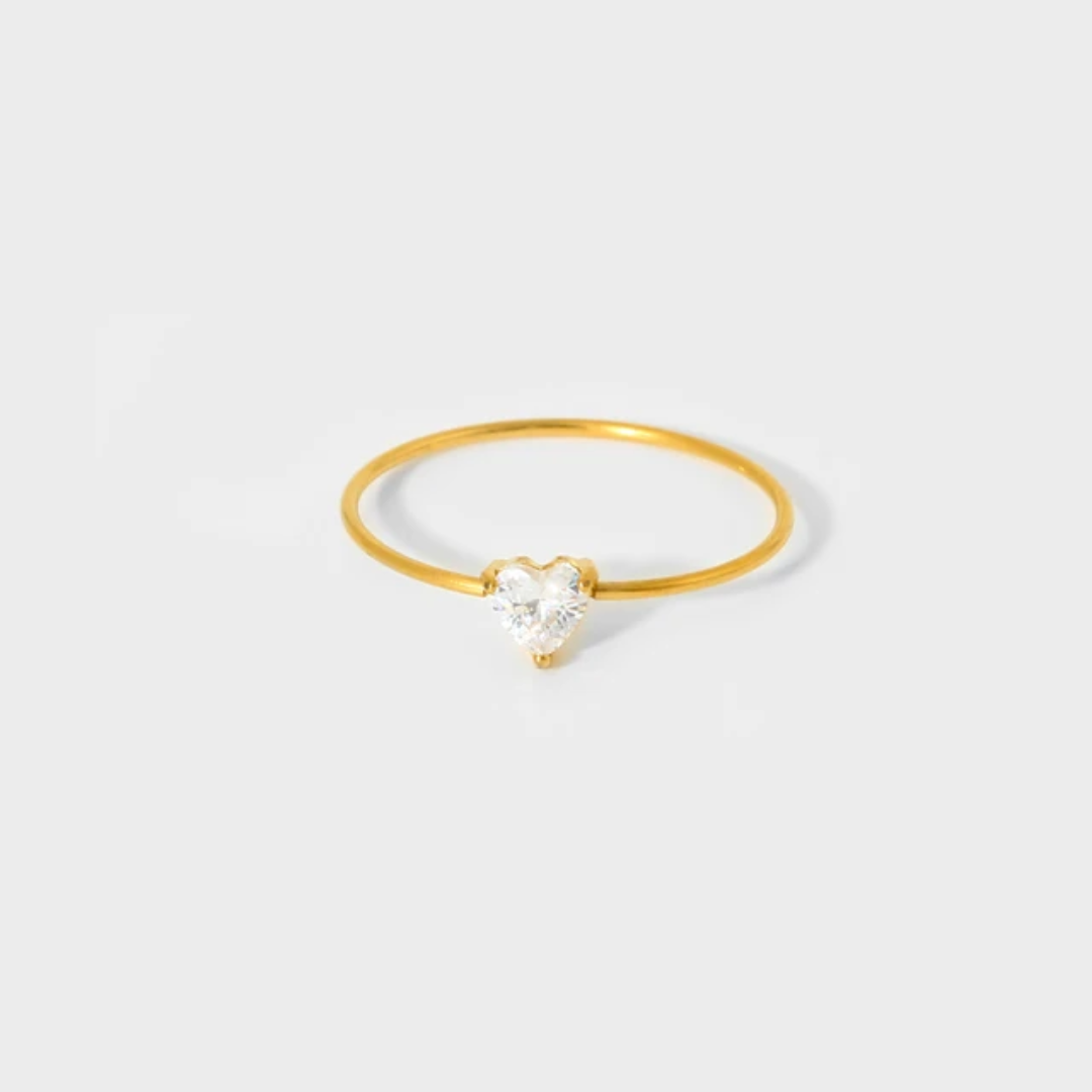 Diana Solitaire Gold Rings