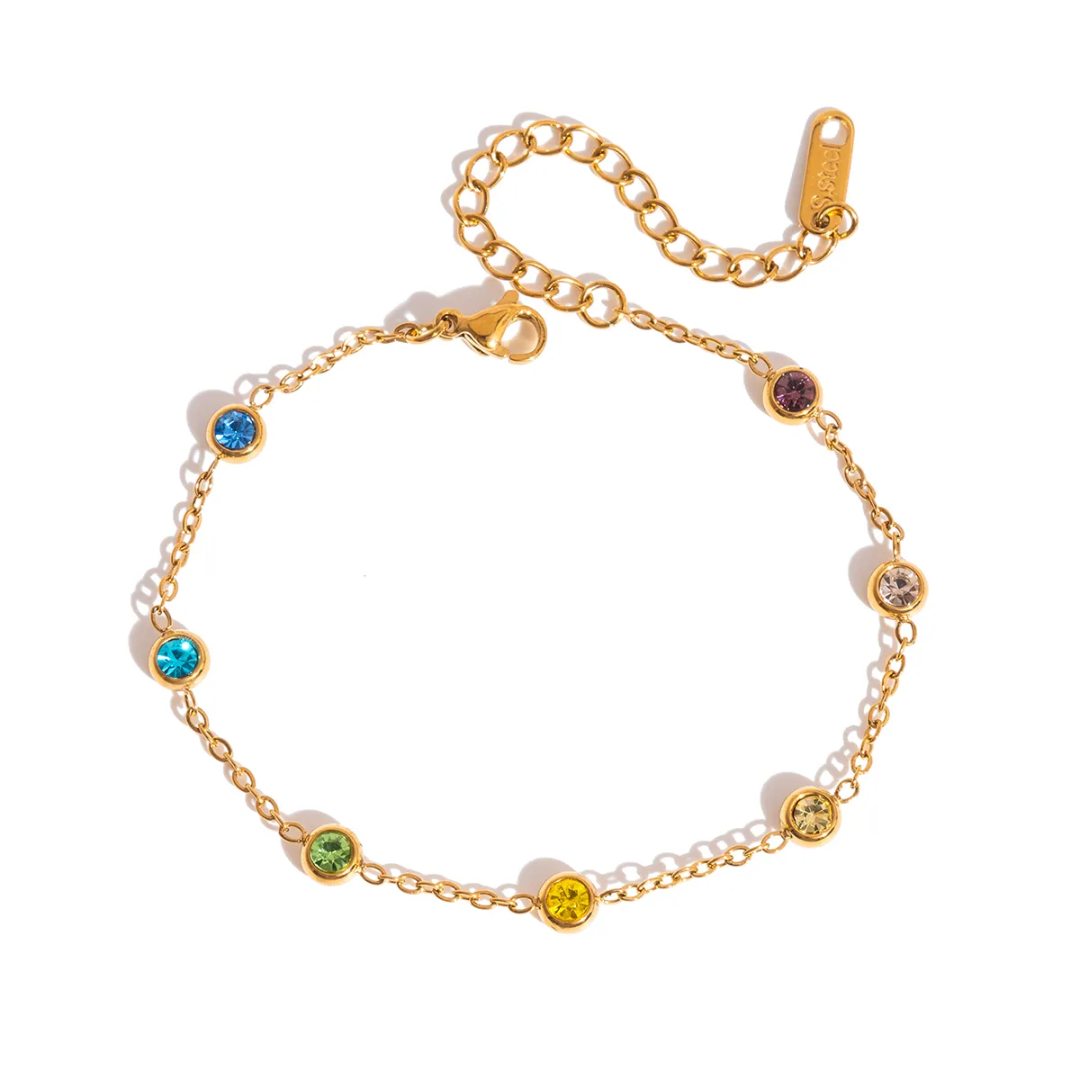 Meoni Multicolour Dainty Bracelet
