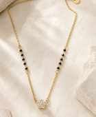 Bossom Flower Diamond Mangalsutra