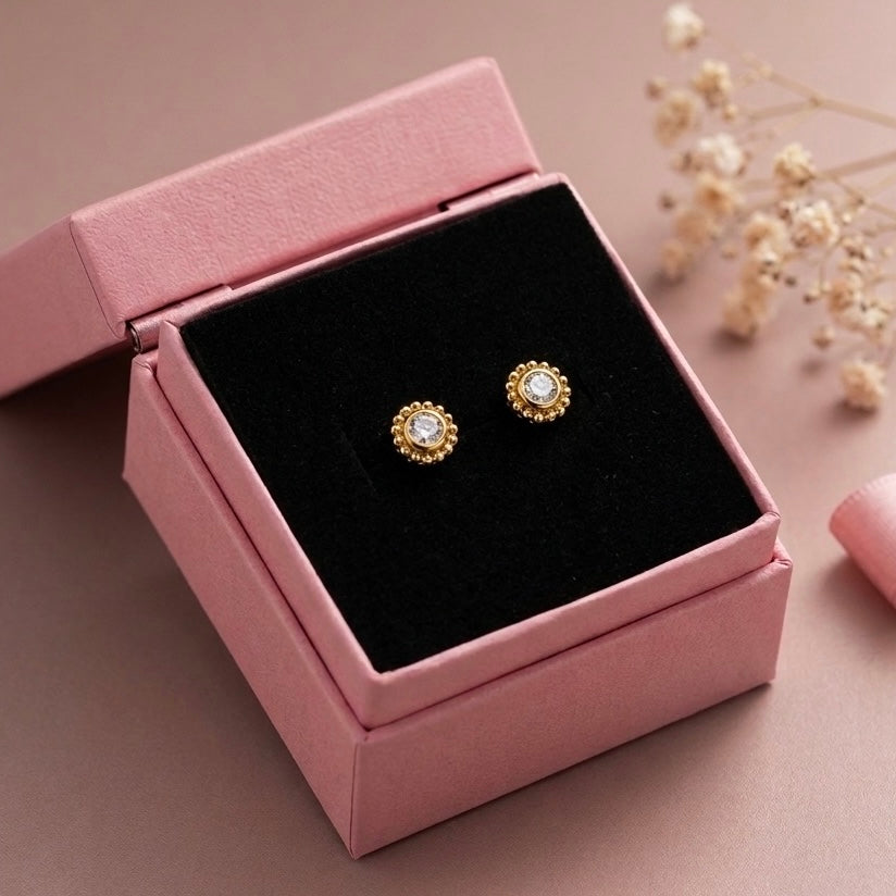Ivasa Round Ball Back Studs