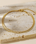 Lelia Double Sleek Anklet✨