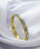 Ahana Leaf Dual Colour Cuff