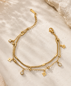 Julia Hanging Charms Bracelet