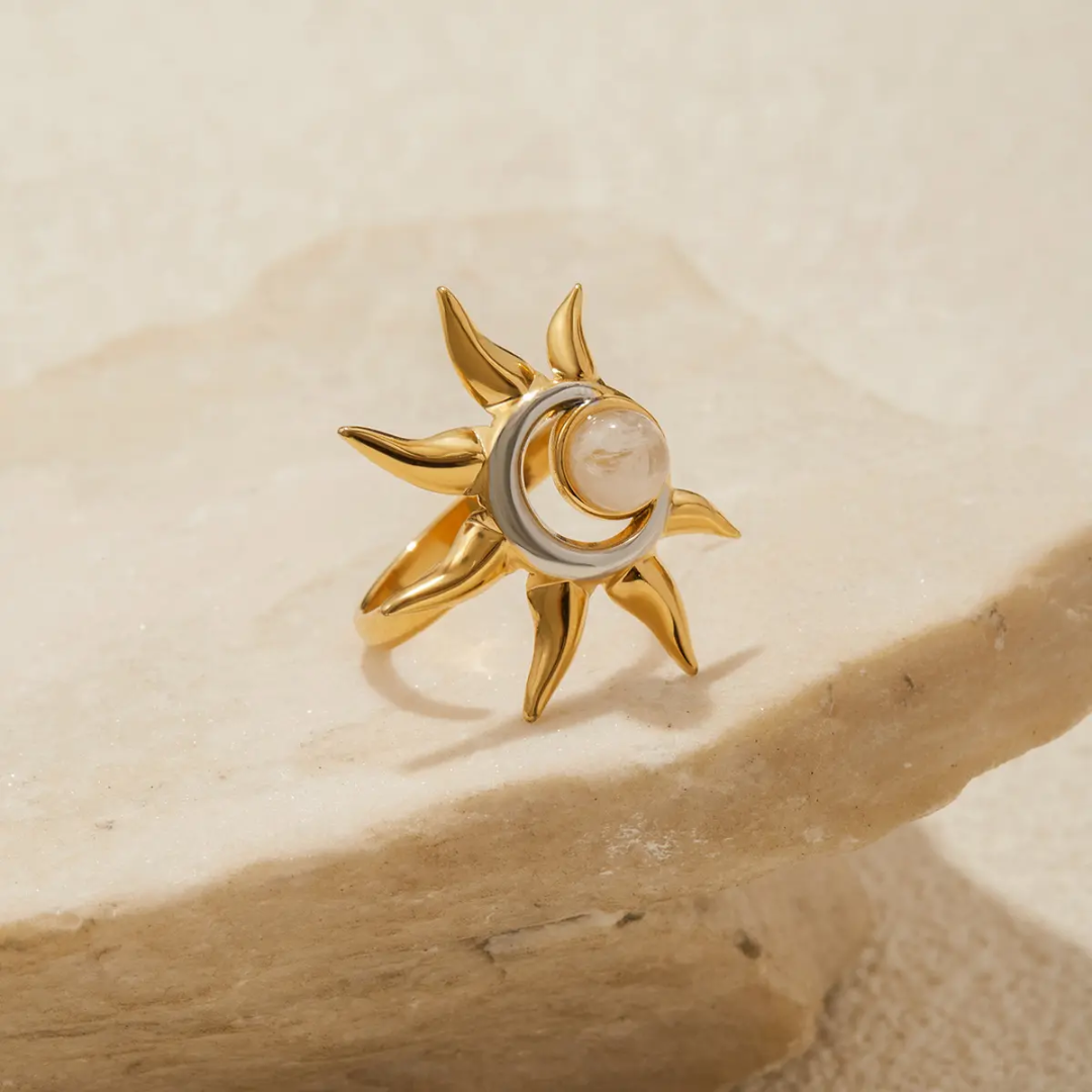 Giving Shine Sun Statement Ring