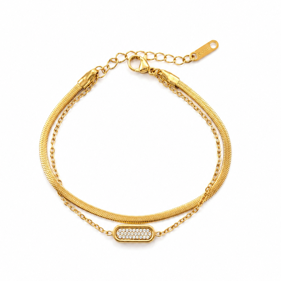 Pawi Layered Gold Bracelet
