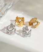 Clea Flower Earcuffs