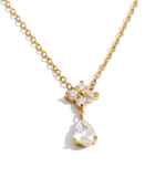 Ilora Flower Diamond Necklace✨