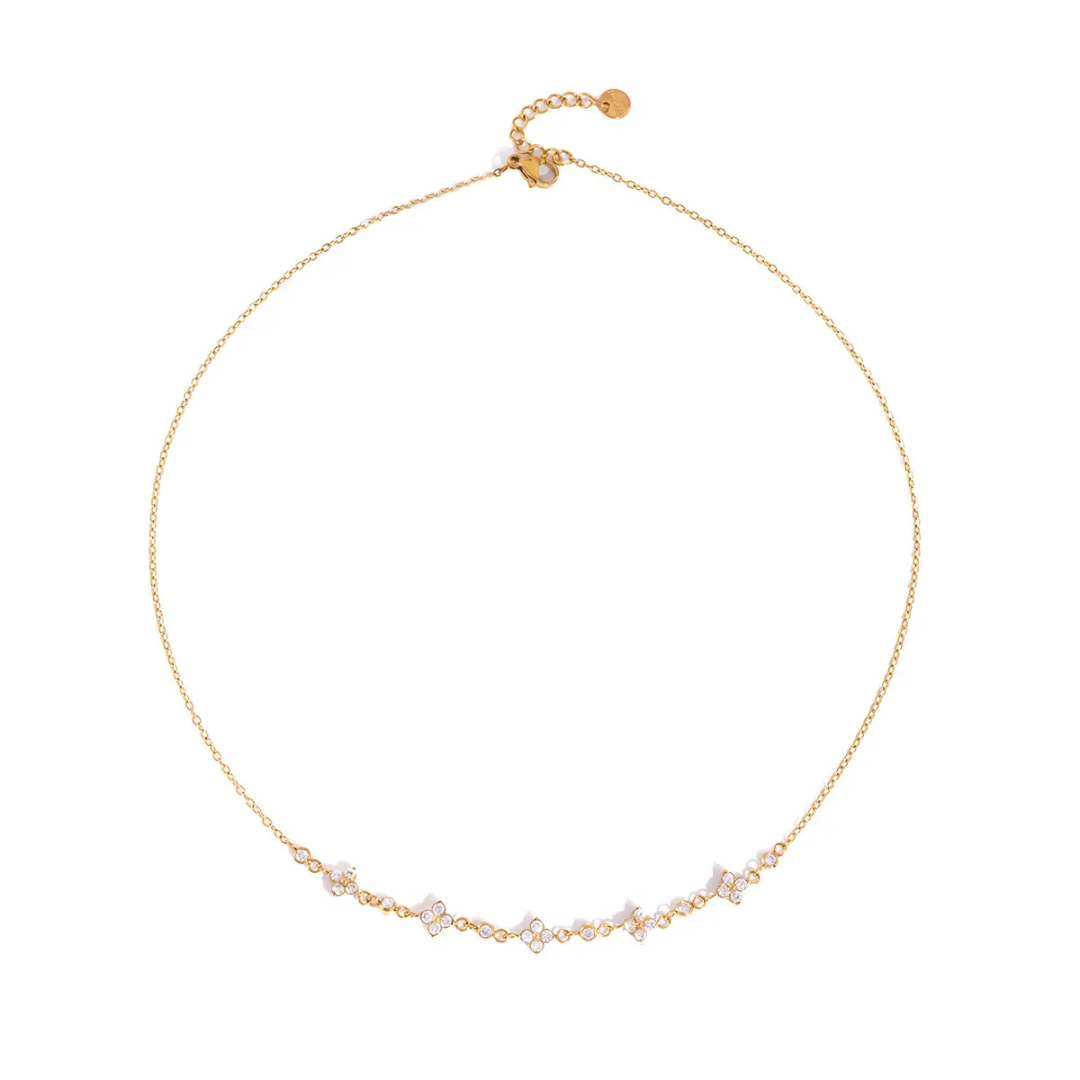 Wezi Clovy Diamond Necklace
