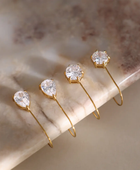 Gemini Drop Diamond Earrings✨