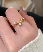 Hana Dainty Tridiamond Ring✨