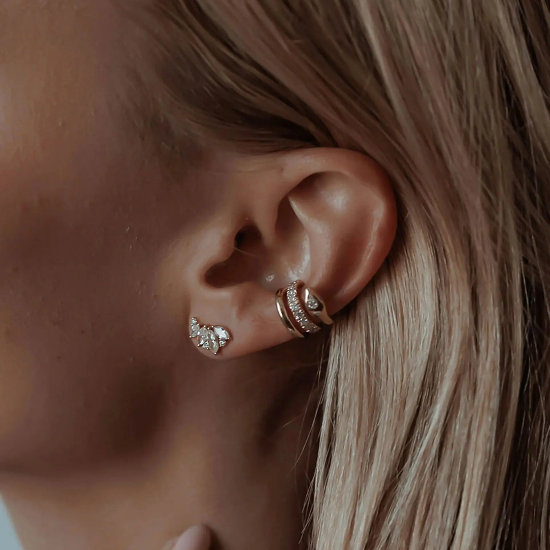 Serpent Style Classy Earcuffs