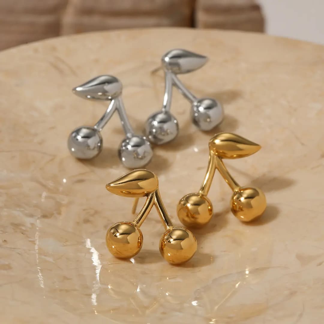 Baby Cherry Earrings