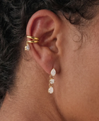 Veronica Hanging Diamond Earcuffs (SINGLE)✨