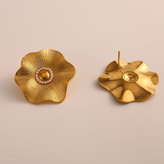 Rewi Big Flower Earrings❤️