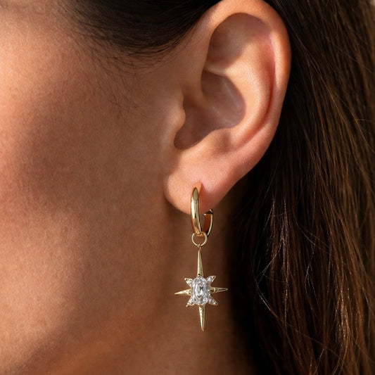 Jubilna Starlight Gold Earrings✨