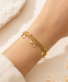 Julia Hanging Charms Bracelet