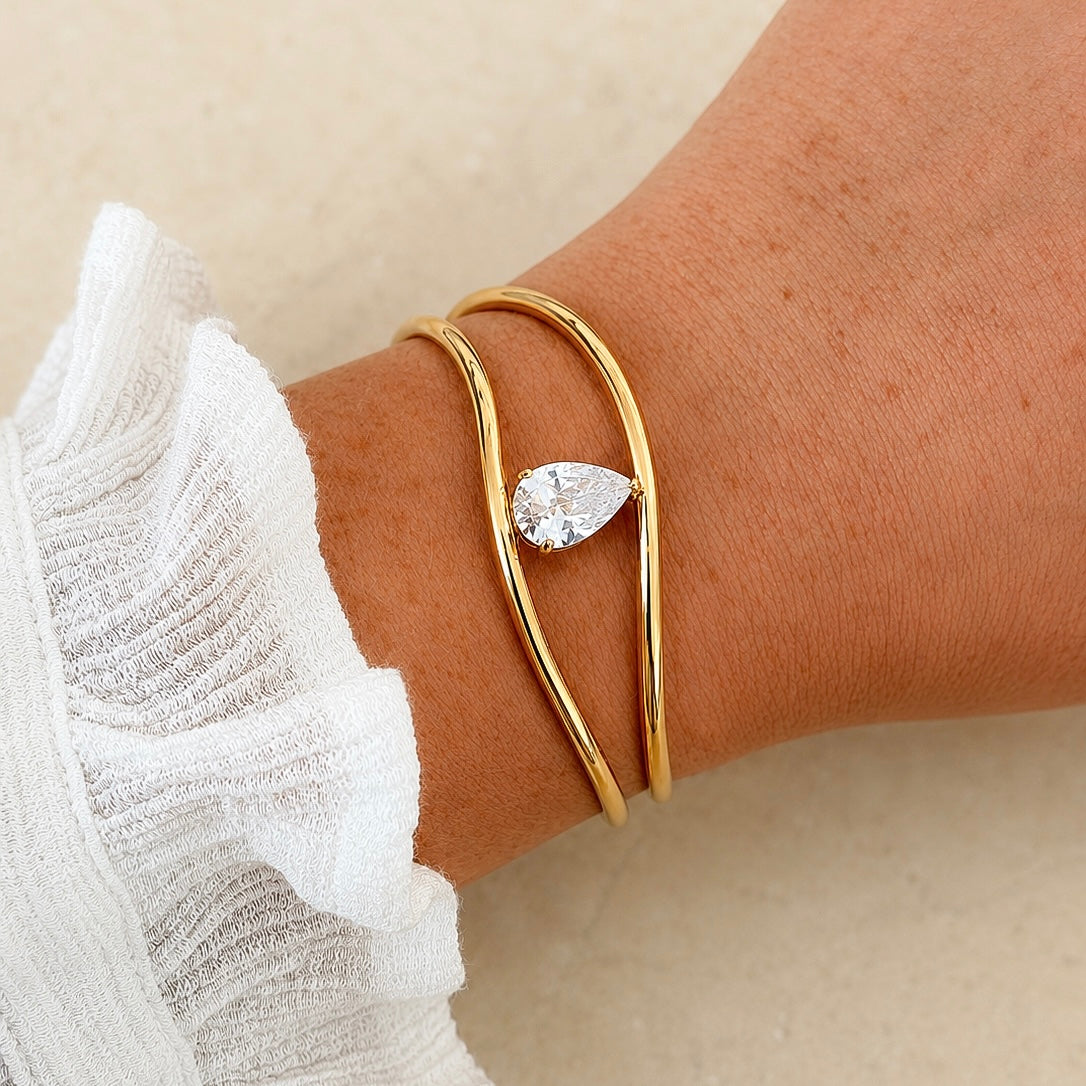 Voula Statement Drop Cuff✨