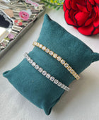 Claro Square Tennis Bracelets