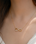 Zeri Infinity Diamond Necklace