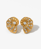 Allure Shell Diamond Earrings